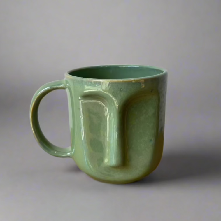 Abstract Face Mug