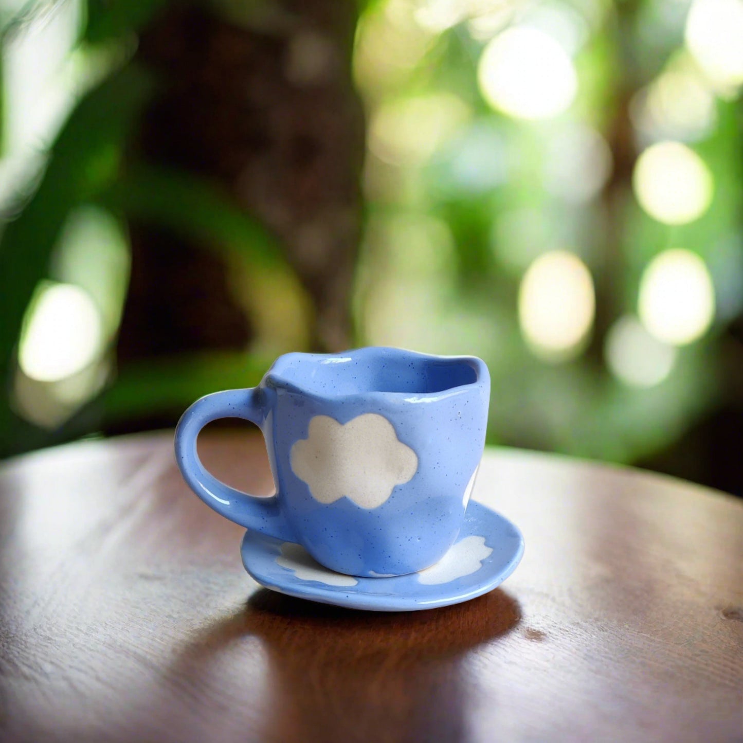 Cloud Mug & Saucer