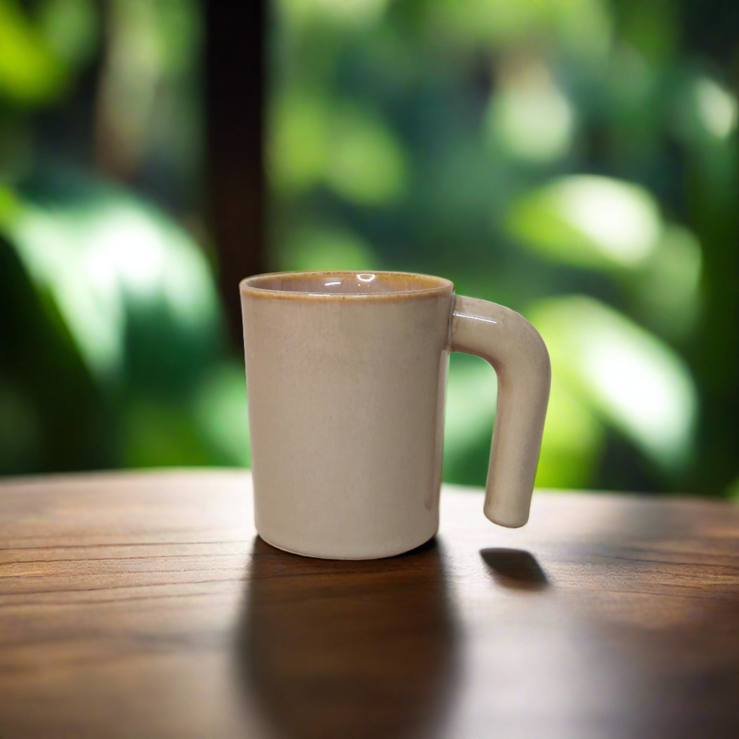 Open Handle Mug