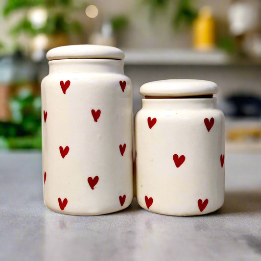 All Hearts Storage Jar