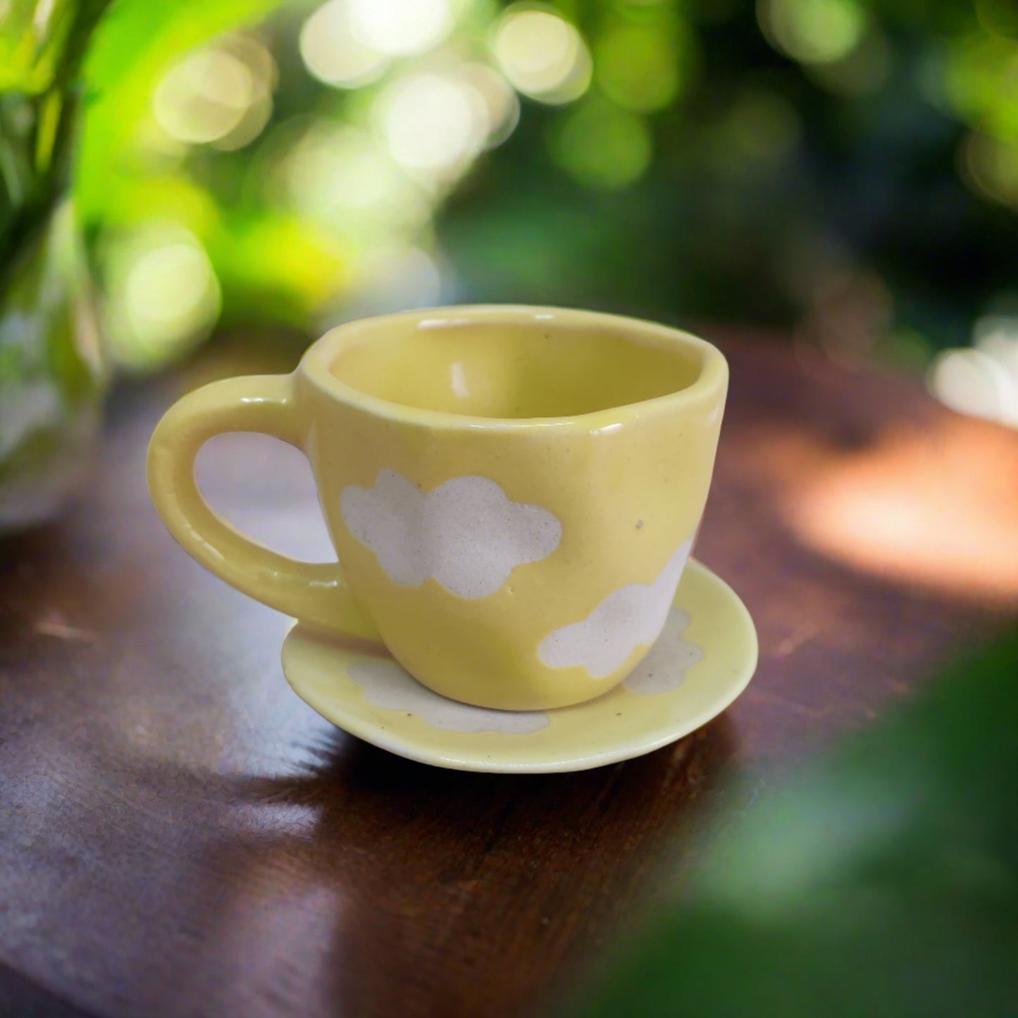 Cloud Mug & Saucer