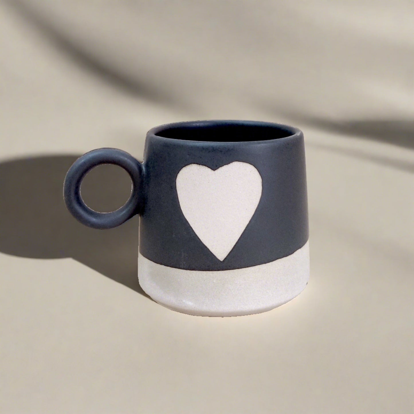 Black Heart Mug