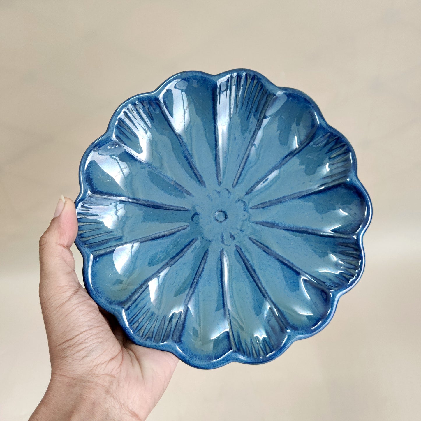 Flower Snack Plate