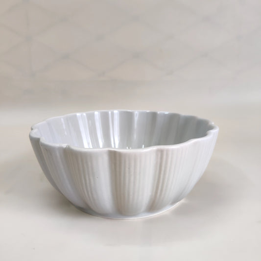 Grey Grace Serving Bowl