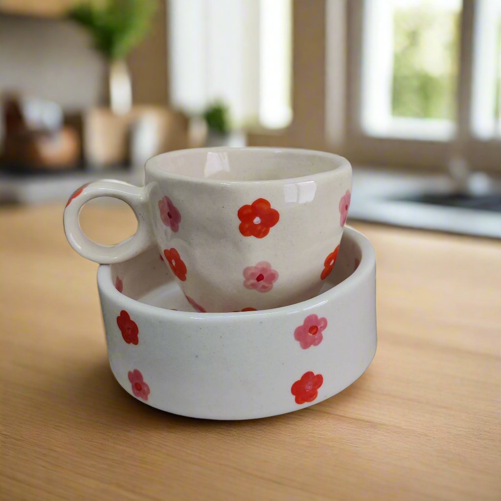 Blossom Mug & Snack Bowl