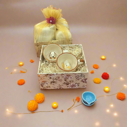 Pupper & Duck Mug Combo Diwali Hamper