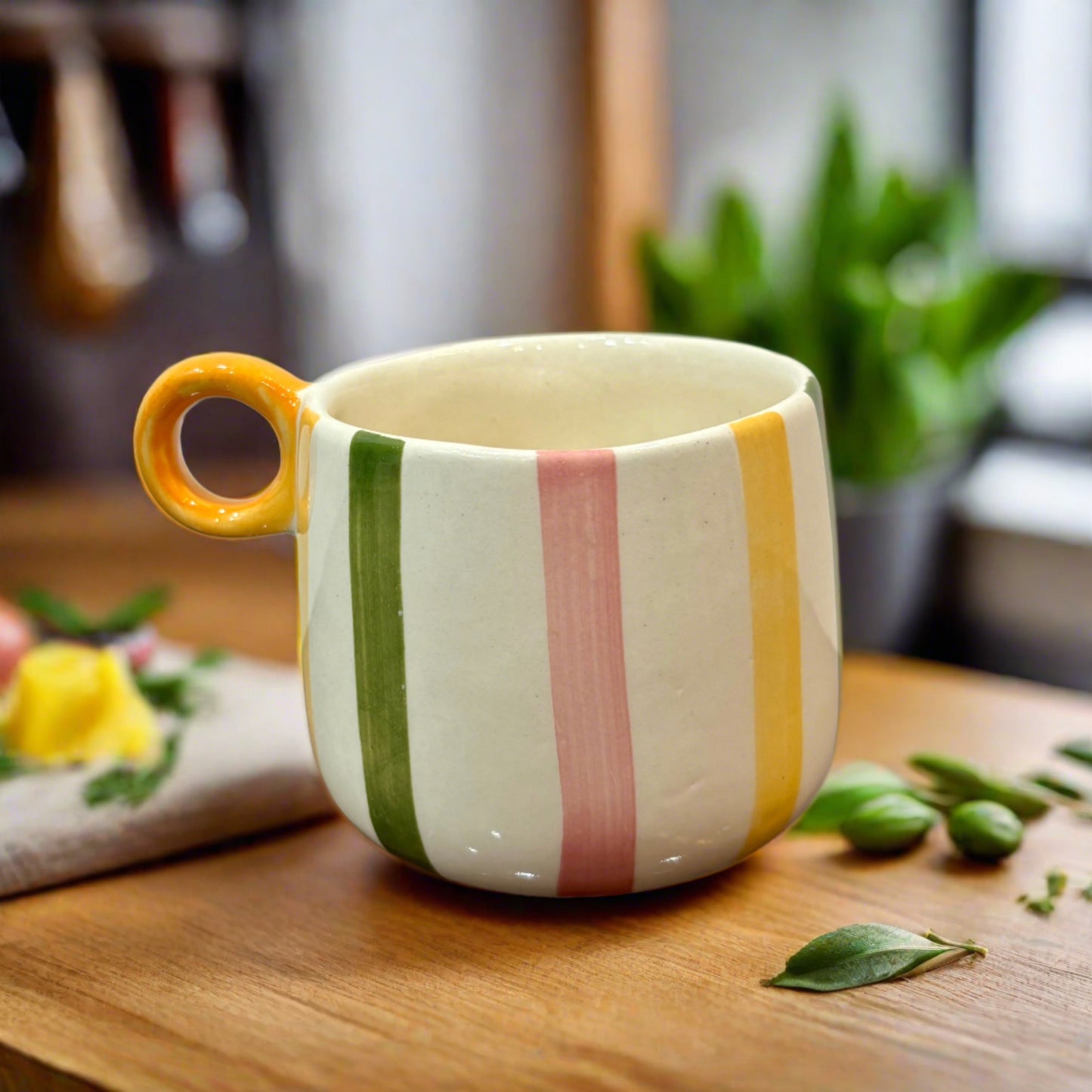 Bold Stripe Summer Mug