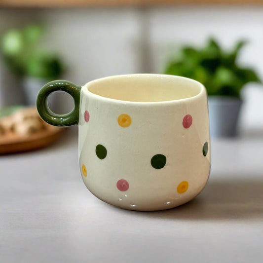 Playful Polka Dot Mug